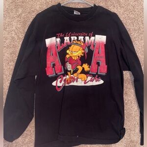 Rare Vintage Garfield Long Sleeve Shirt